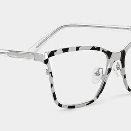 Elise Rectangle Tortoise Glasses5