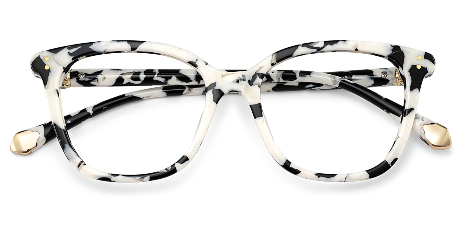 Square Cow Eyeglasses- Miles Acetate Frame Glasses3