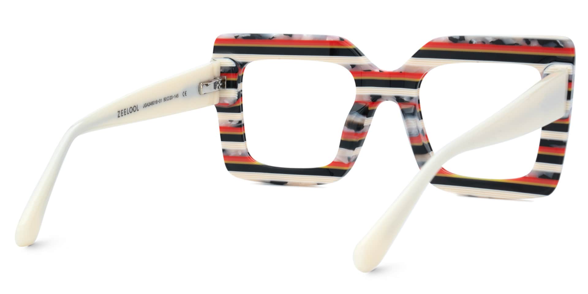 Beitané Thick Square Frame Glasses | Zeelool4