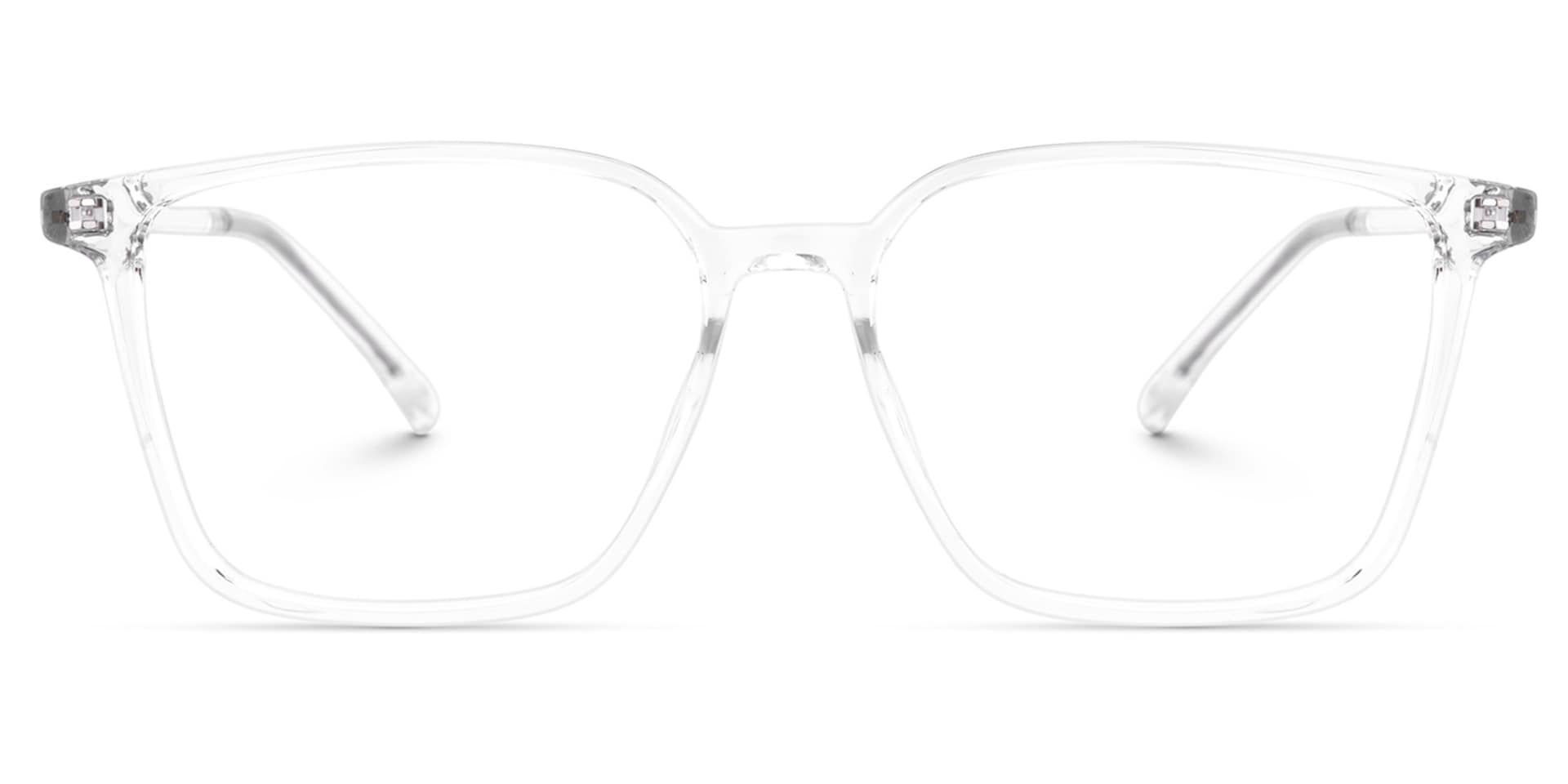 Raytina Square Crystal Glasses | Zeelool Glasses0