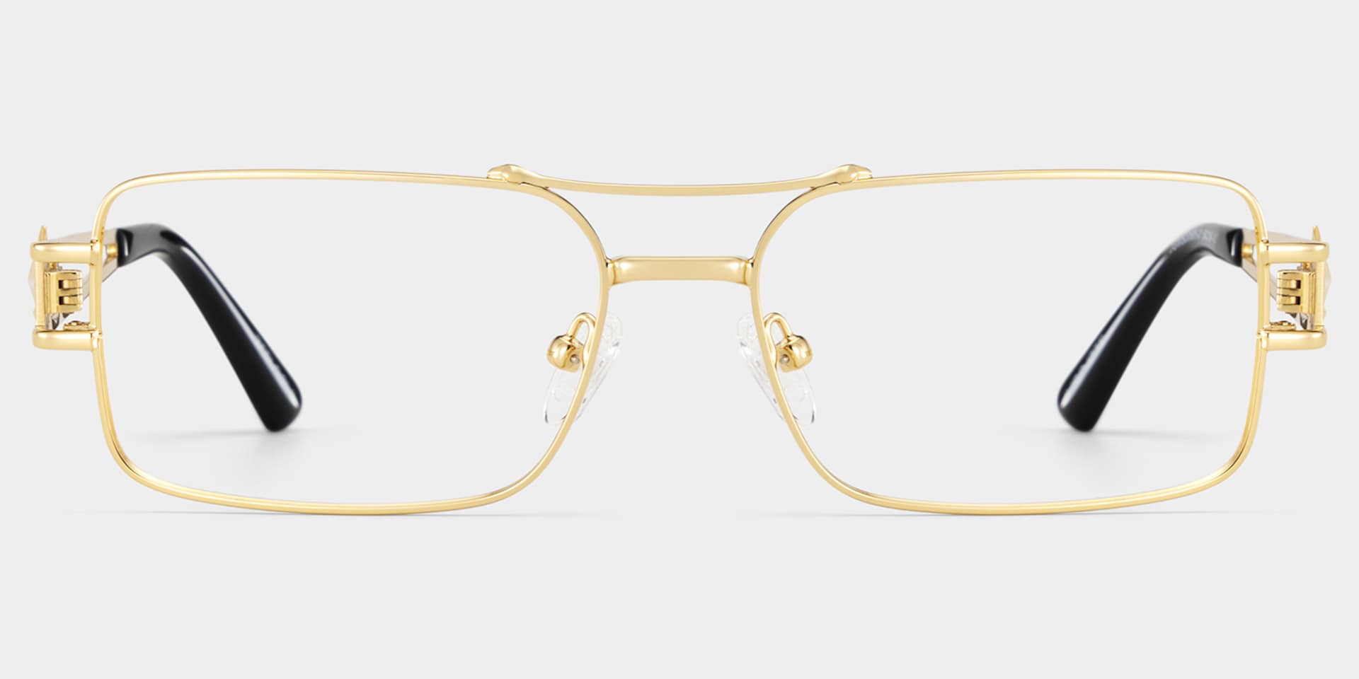 Eric gold aviator frames glasses Online | ZEELOOL1