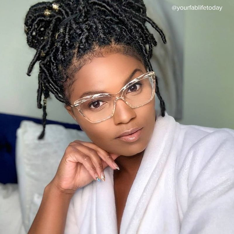 Juliet Clear Cateye Frame Glasses | Zeelool9