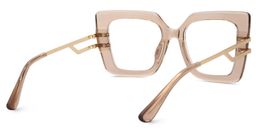 Poutine Square Beige Glasses3