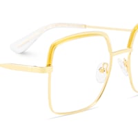 Karan Square Gold Glasses4