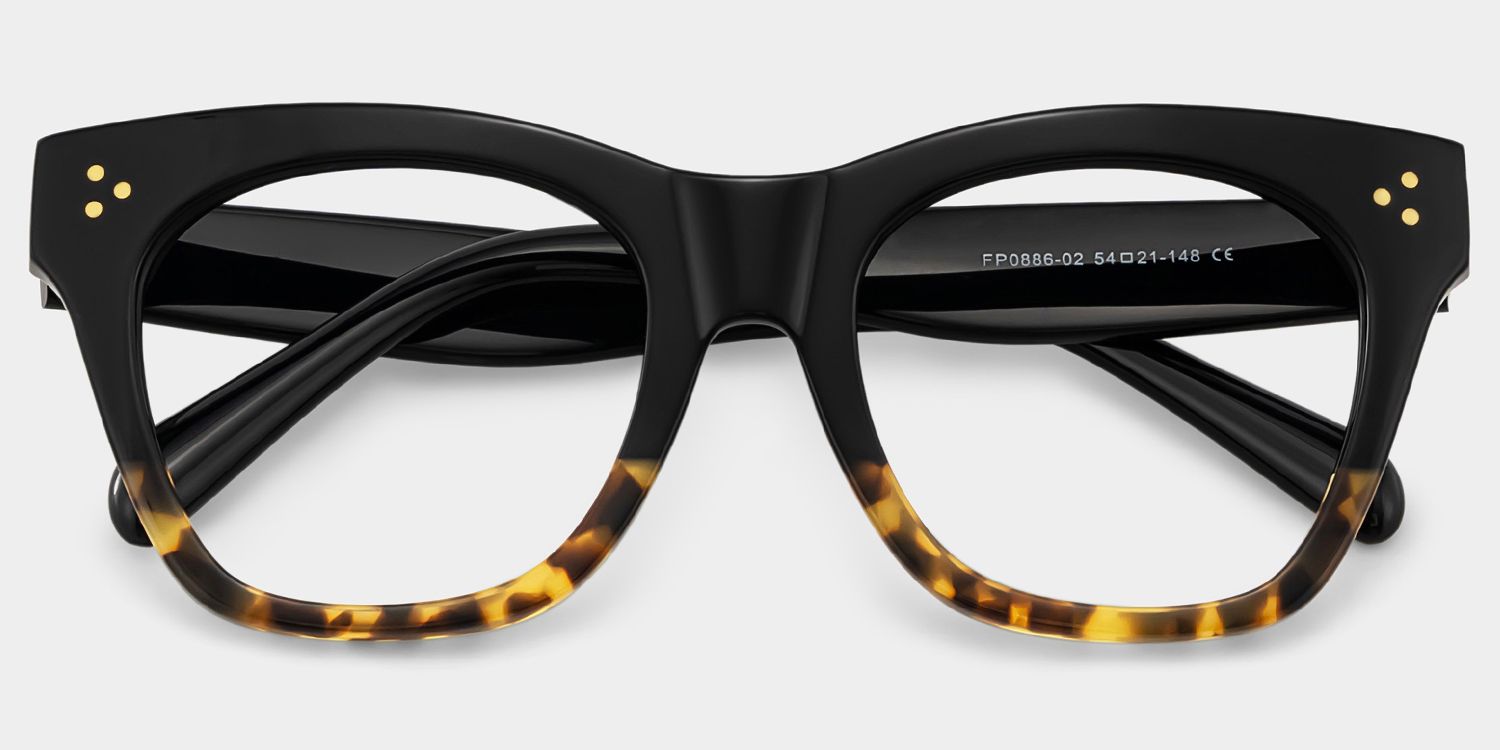 Tandy Rectangle Tortoise Frame Glasses | Zeelool