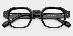 Joy Geometric Black Glasses1