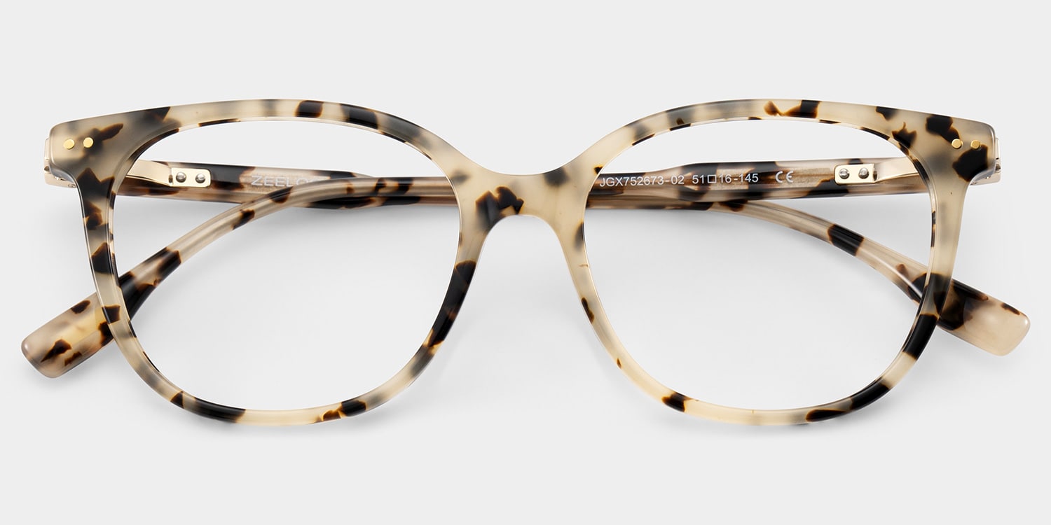 Daisy Round Tortoise Glasses