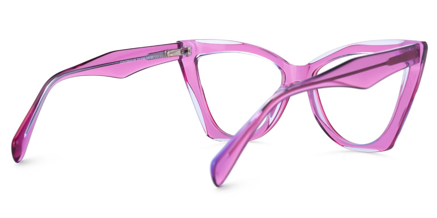 Cateye Kimbers White Glasses deals -Zeelool Glasses3