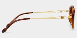 Blaire Oval Tortoise Glasses4