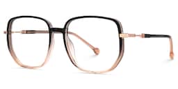 Joana Geometric Black Champagne Glasses3