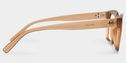 Marley Beige Rectangle Glasses3