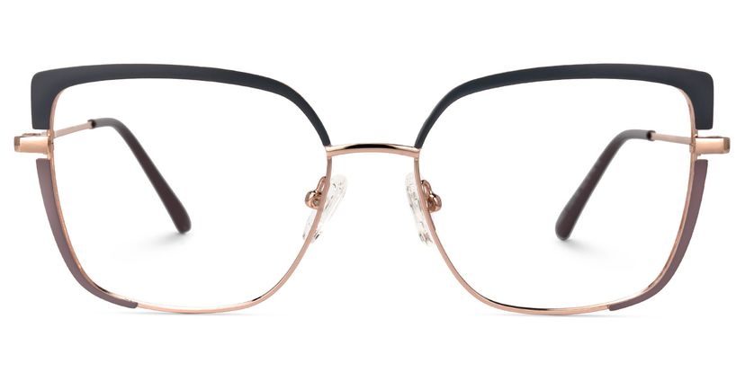 Grasso Square Two-Tone Glasses