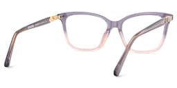 Theo Rectangle Grey Pink Glasses5