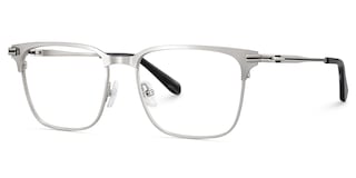 Marshall Rectangle Silver Glasses3