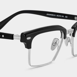 Landon Browline Silver Glasses5