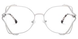 Mcconico Butterfly Silver Glasses0