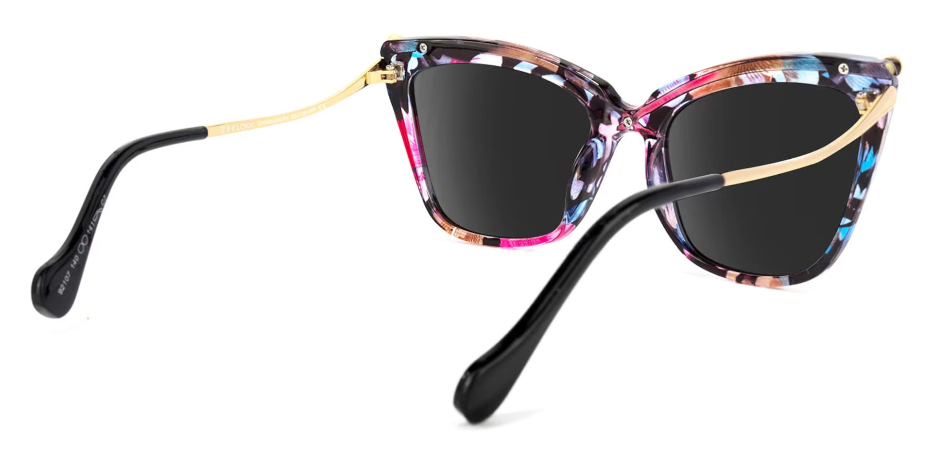 Winston Butterfly Floral Sunglasses | Zeelool Optical3