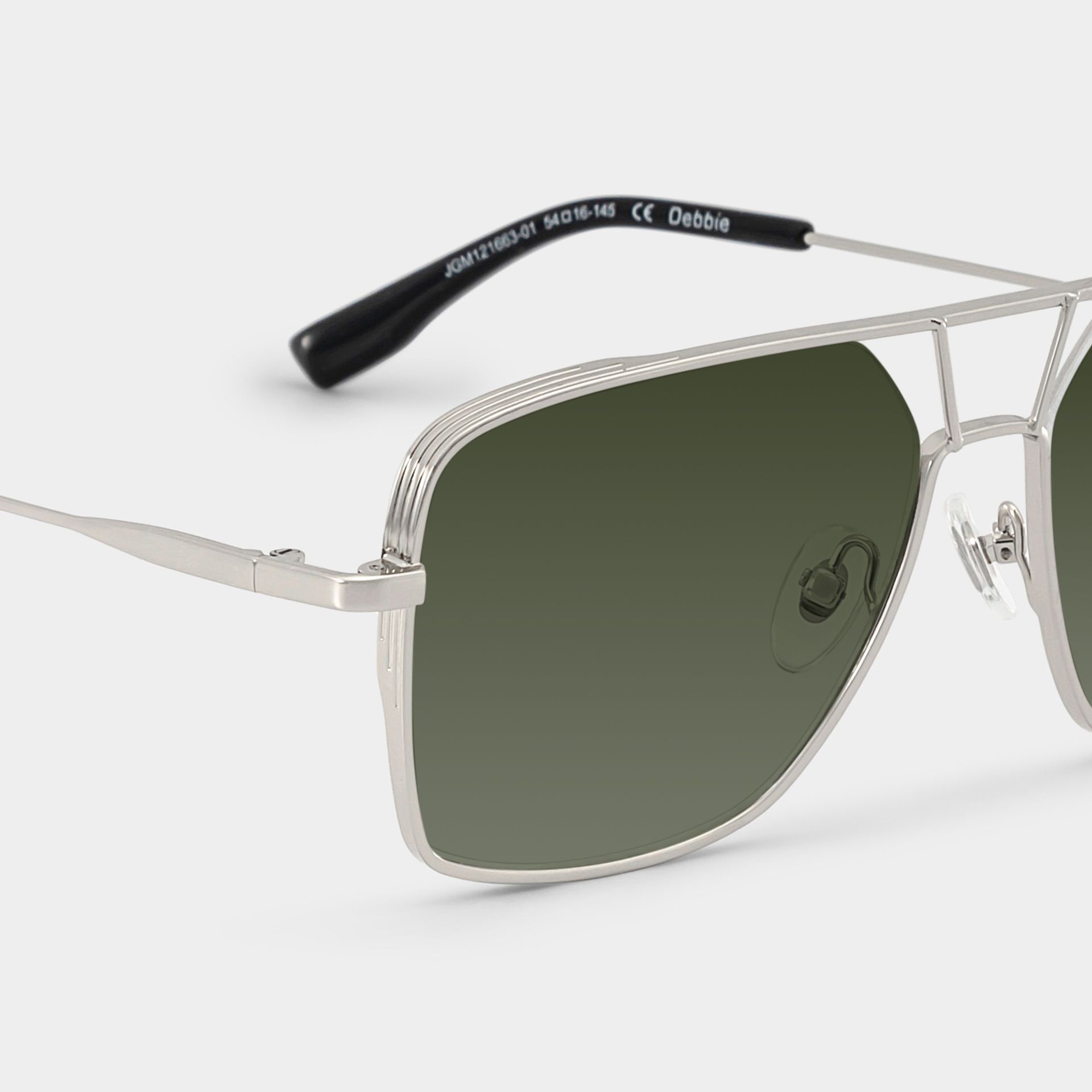 Debbie Silver Metal Aviator Sunglasses | ZEELOOL x Prabal Gurung5