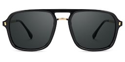 Kilworth Aviator Black Glasses0