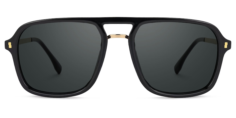 Kilworth Aviator Black Glasses