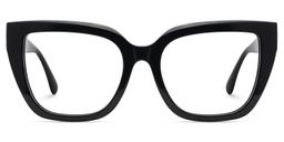 Tamarrah Cateye Black Glasses1