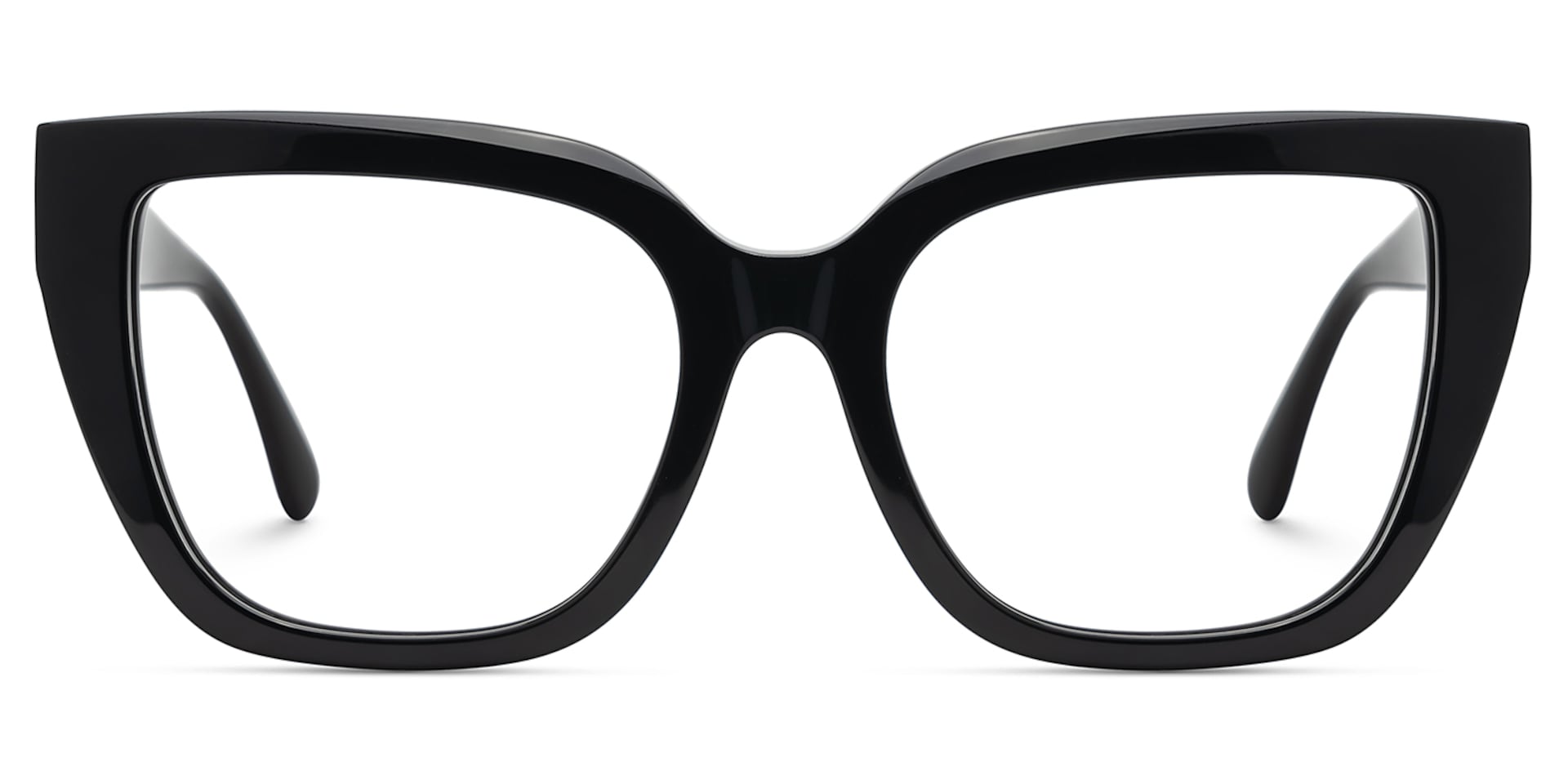 Square Frame Black Glasses on Sale1