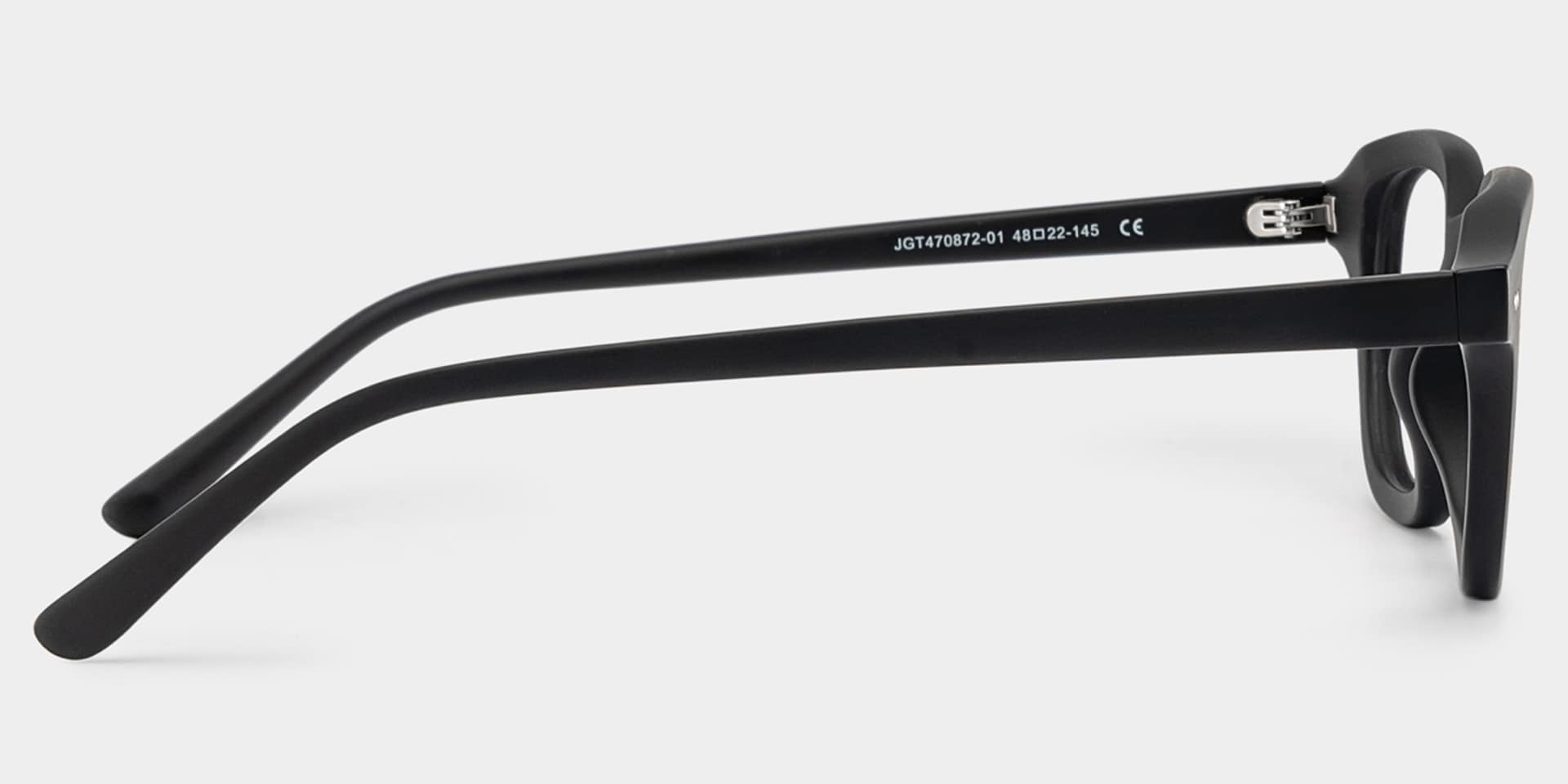 Amber Black Frame Glasses with Square Frame Online | ZEELOOL4