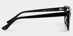 Elora Black Cat eye Glasses4