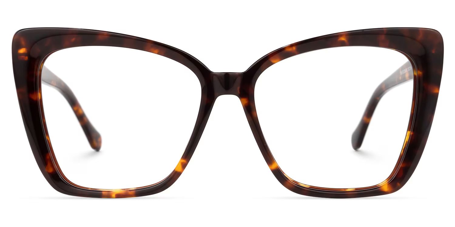 Shanell Butterfly Eyeglasses and Tortoise Frames Glasses0