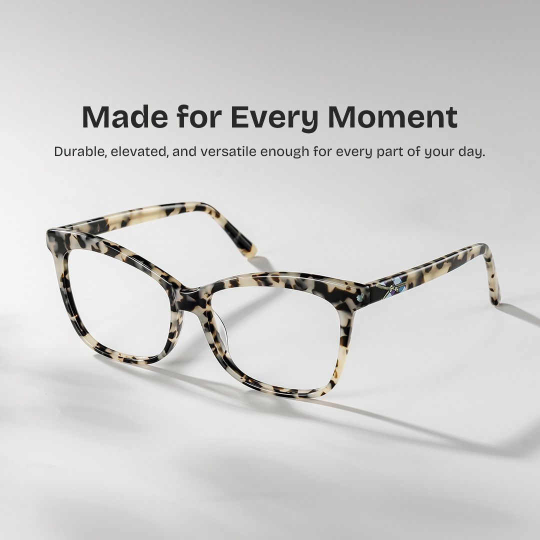 Alfred Butterfly Light Tortoise Frame Glasses | Zeelool0