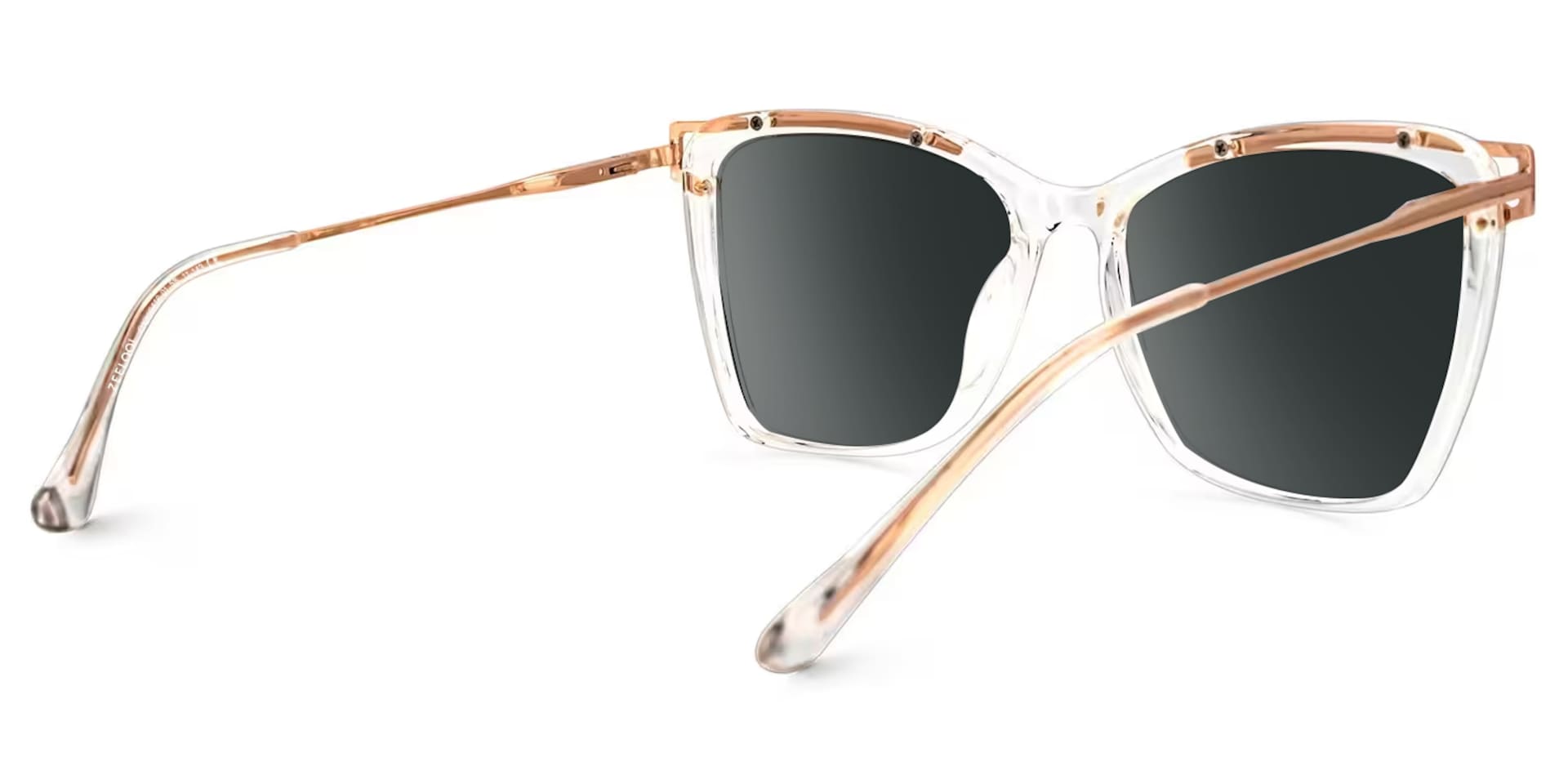 Krystle Square Crystal Frame Sunglasses | Zeelool Optical3