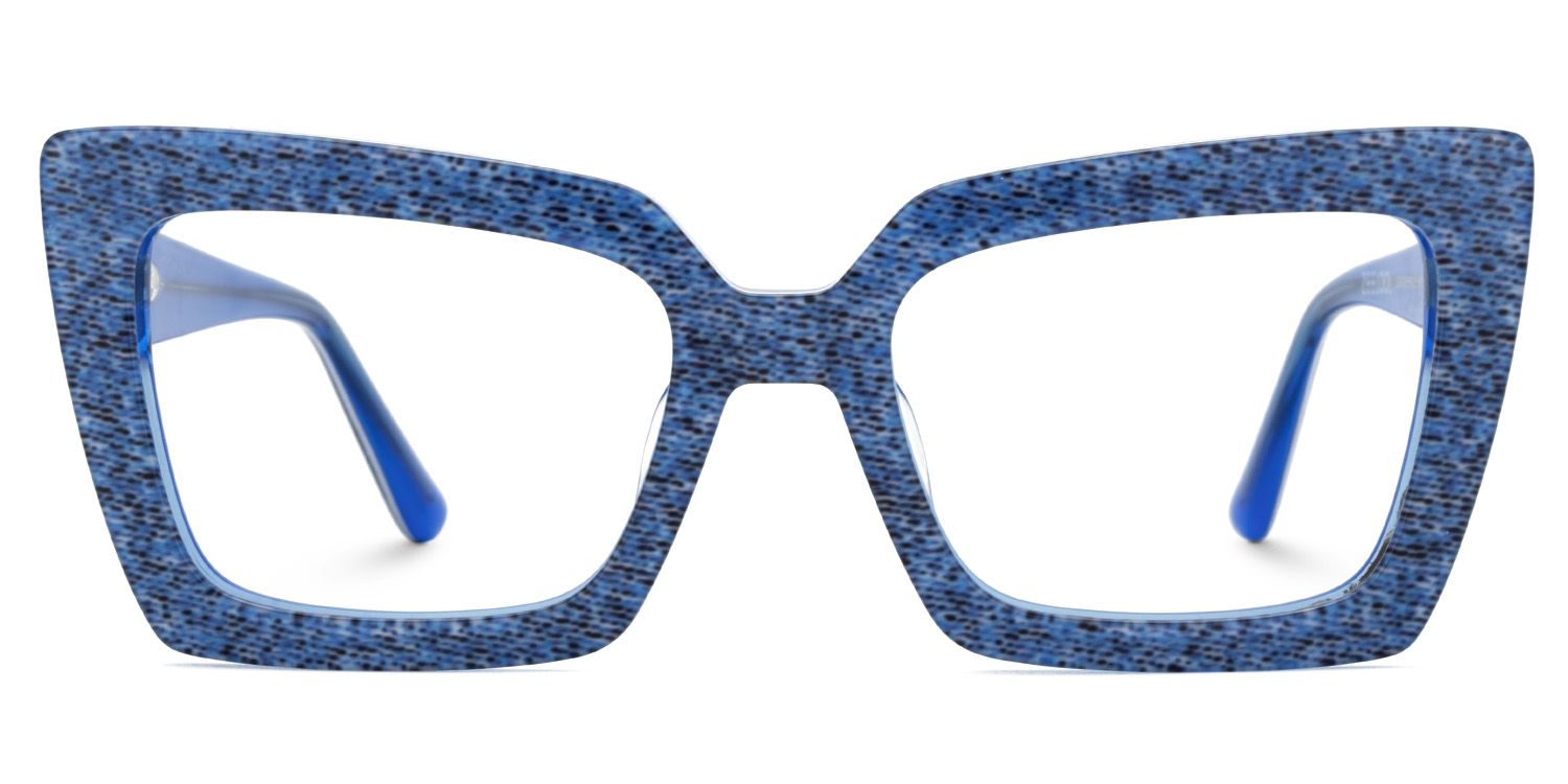 Tootie Eyeglasses in Butterfly Blue Frame | Zeelool0