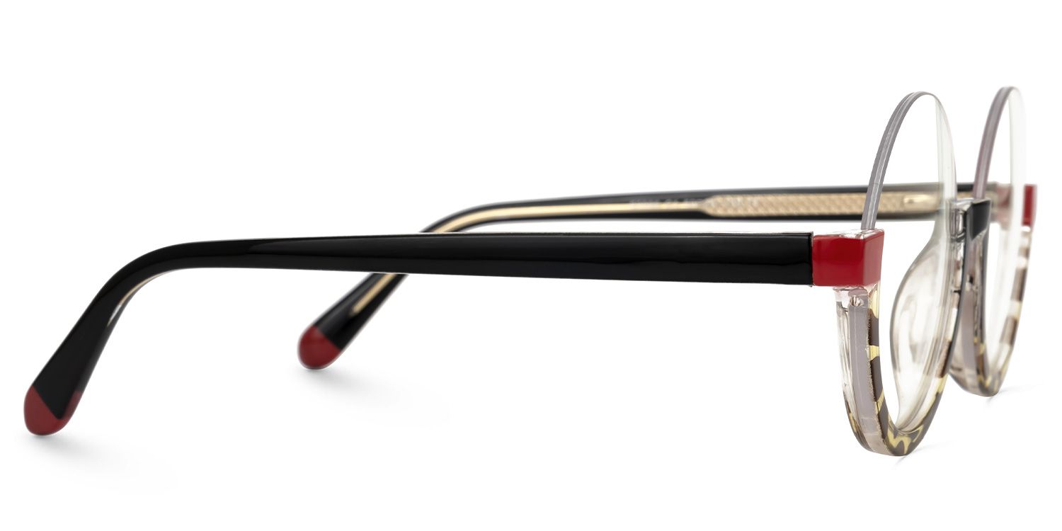Cheril Round Tortoise Glasses2