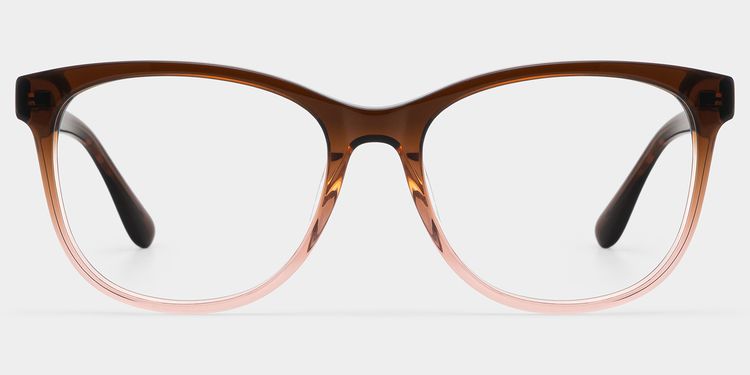 Julia Two-tone Rectangle Glasses