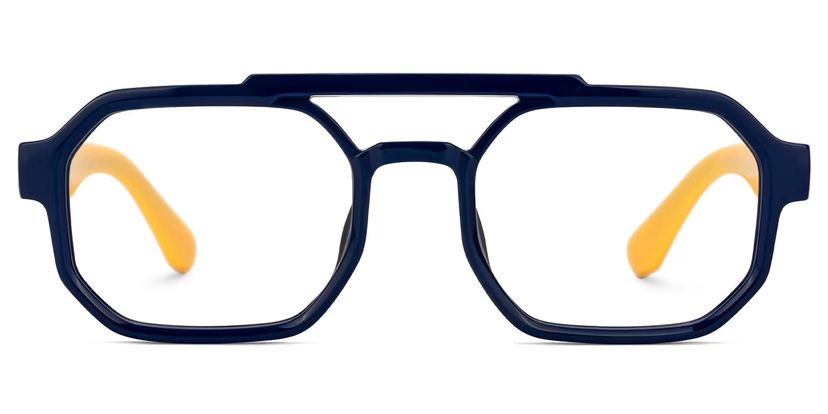 Salem Aviator Blue Glasses