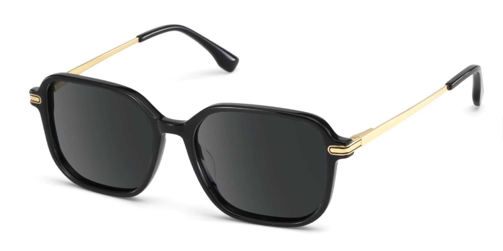 Jetson Black Rectangle Sunglasses Online | Zeelool2