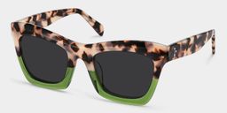 Benitez Two-Tone Square Sunglasses2