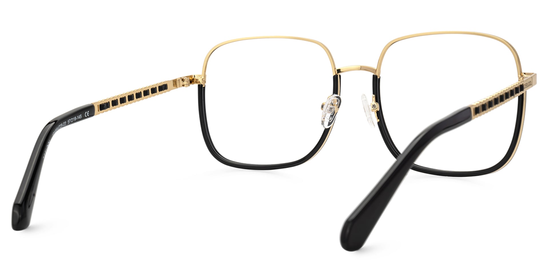 Perfecta Big Square Prescription Glasses | Zeelool3