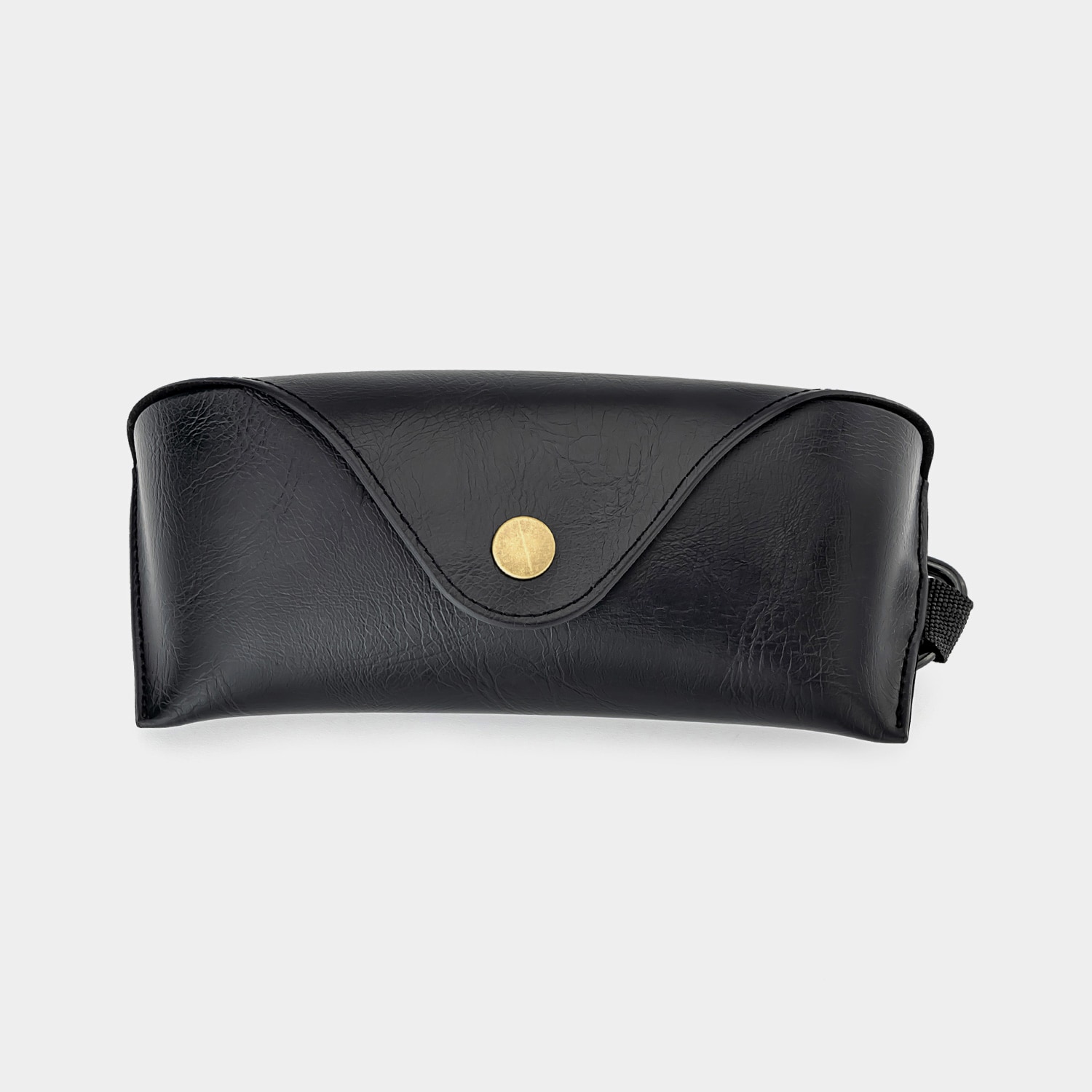 High-Quality Black Leather Eyeglass Case1