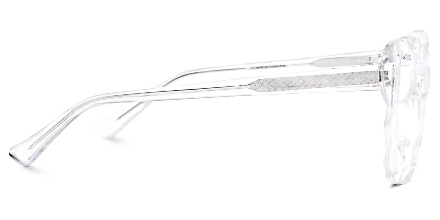 Edna Cateye Clear Frame Glasses | Zeelool Optical3