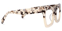 Benitez Square Two-Tone Glasses2