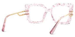 Poutine Square Pink Glasses4