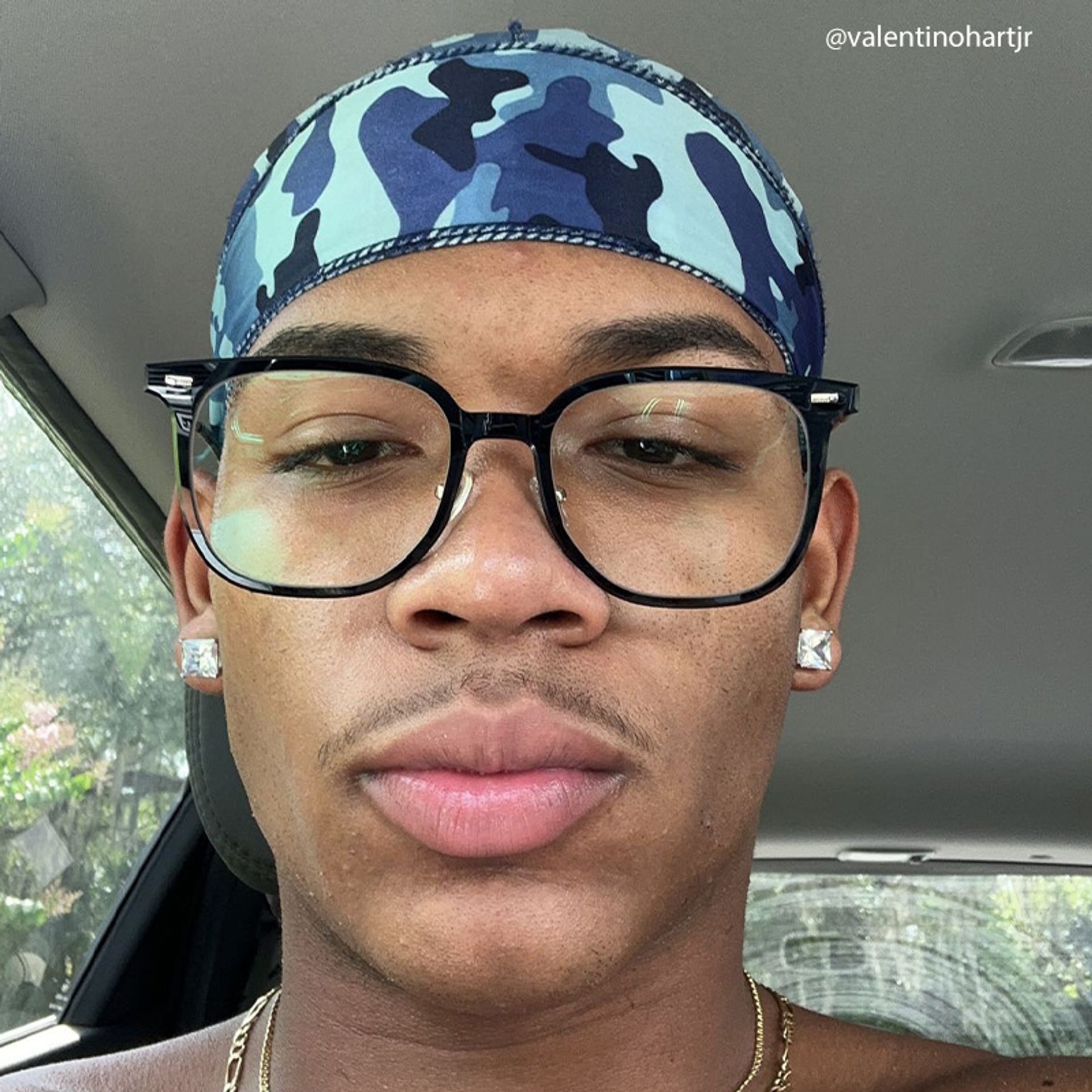 Abudy Square Black Glasses5