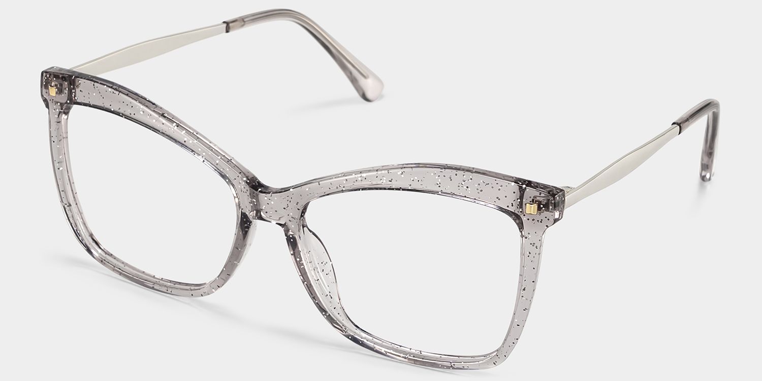 Smoke Color Eyeglasses for Isaebella Frame Glasses | Zeelool