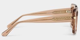 Neon Square Beige Glasses4