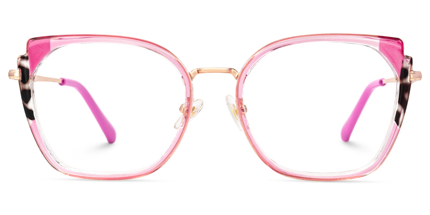 Murcia Square Pink Glasses
