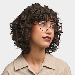 Flozif Round Black Glasses1