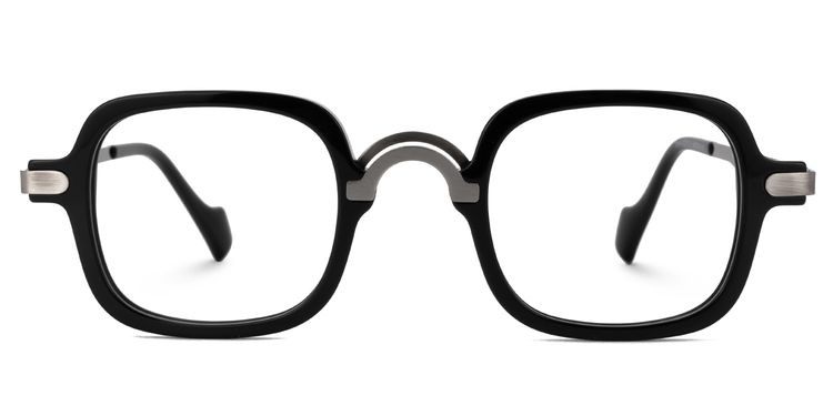 Fonrose Square Black Glasses