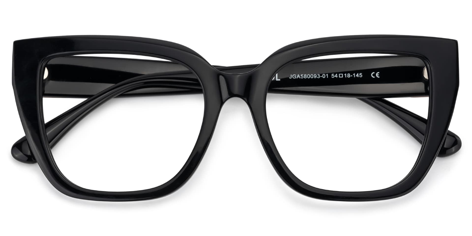 Square Frame Black Glasses on Sale2