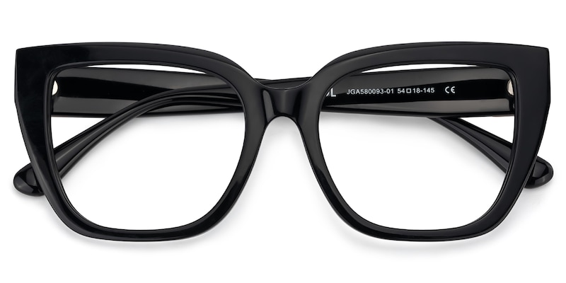Tamarrah Cateye Black Glasses
